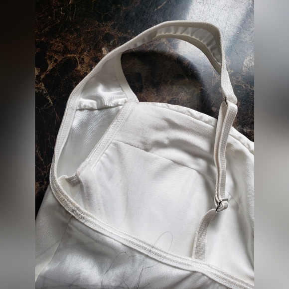 White Corset Top - Built in Bra - Picture 4 of 4